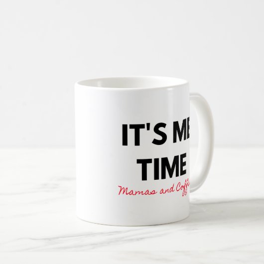 Het is me tijd Mok (Voorkant rechts)