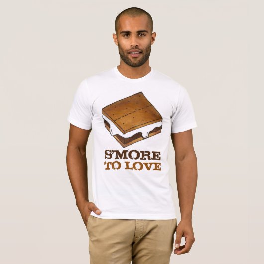 Het is meer om van chocolade te houden Campfire Ca T-shirt (Voorkant volledig)
