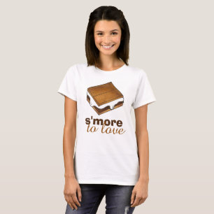 Het is meer om van chocolade te houden Campfire Ca T-shirt