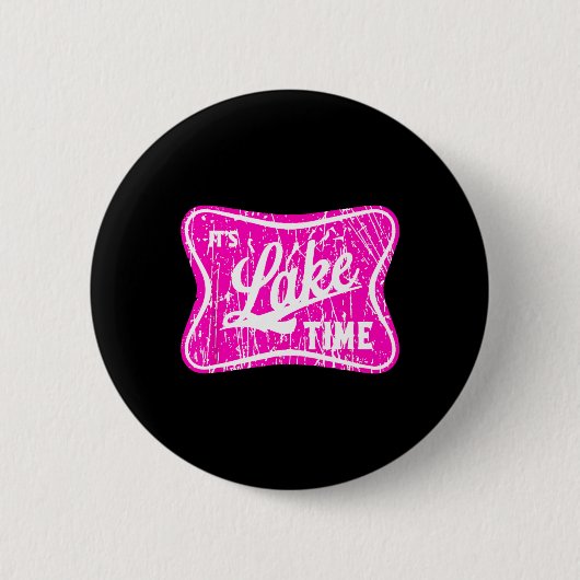 Het is meer tijd  ronde button 5,7 cm (Voorkant)