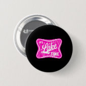 Het is meer tijd  ronde button 5,7 cm (Voorkant /achterkant)