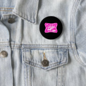 Het is meer tijd  ronde button 5,7 cm (In situ)