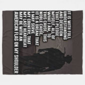 HET IS MET VOLLEDIG BEGRIP FLEECE DEKEN (Voorkant (Horizontaal))