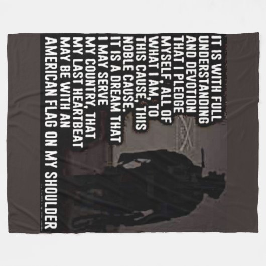 HET IS MET VOLLEDIG BEGRIP FLEECE DEKEN (Voorkant (Horizontaal))