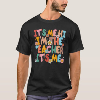 Het is mij Hoi ik ben de leraar Het is mij Terug n T-shirt