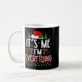Het is mij, ik ben alles Grappig kerst matching co Koffiemok (Links)