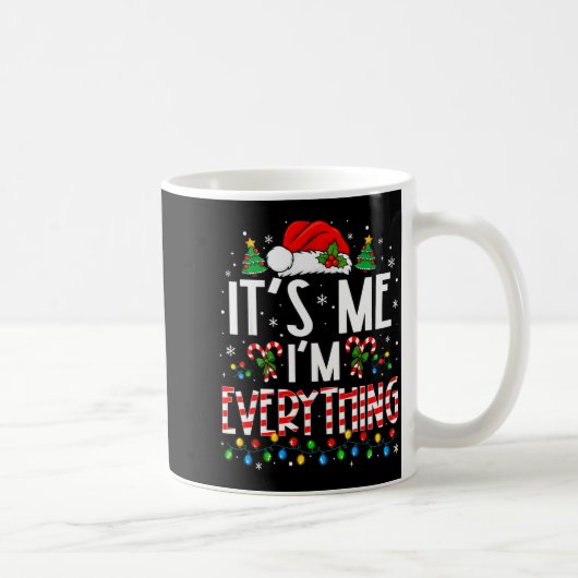 Het is mij, ik ben alles Grappig kerst matching co Koffiemok (Rechts)