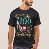 Het is mijn 100ste 100 koningin t-shirt (Voorkant)