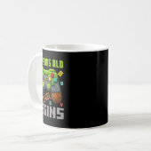 Het is mijn 10e verjaardag Pixel Gaming Controller Koffiemok (Voorkant links)