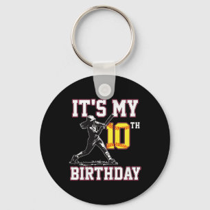 Het is mijn 10e verjaardag Softll meisje 10 jaar o Sleutelhanger
