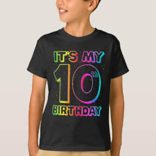 Het is mijn 10e verjaardag tiende Jubileum 10 jaar T-shirt