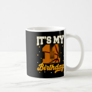 Het is mijn 11e verjaardag Skelet Jongen 11 Jaar O Koffiemok