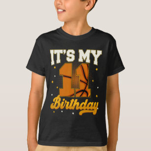 Het is mijn 11e verjaardag Skelet Jongen 11 Jaar O T-shirt