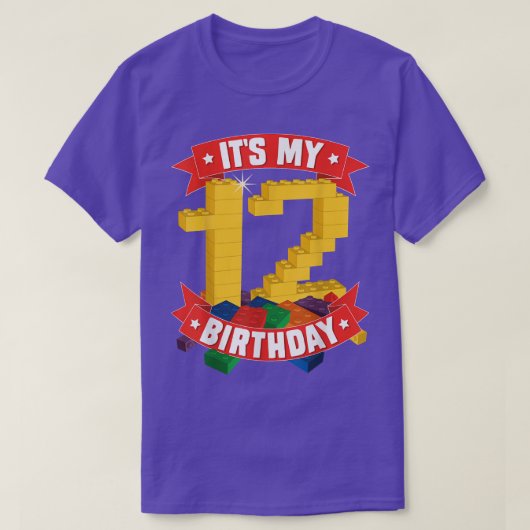 Het is mijn 12 jaar oude blokboeien. t-shirt (Design voorkant)
