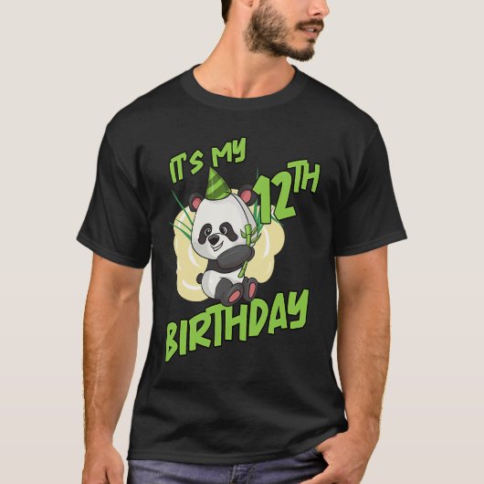 Het is mijn 12 jarige panda t-shirt (Voorkant)