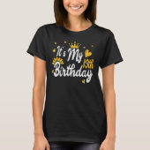 Het is mijn 13e verjaardag Happy Birthday T-shirt (Voorkant)