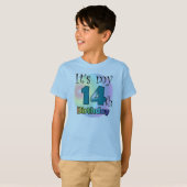 Het is mijn 14e verjaardag t-shirt (Voorkant volledig)