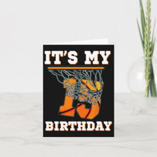 Het is mijn 15e verjaardag Bysketbyll Boy Party 15 Kaart