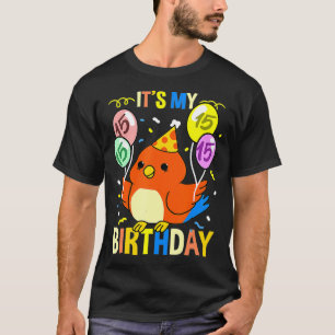Het is mijn 15e verjaardag papegaai t-shirt