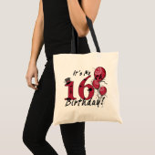 Het is mijn 16e jarige ballontas. tote bag (Voorkant (product))