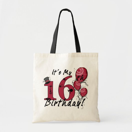 Het is mijn 16e jarige ballontas. tote bag (Voorkant)