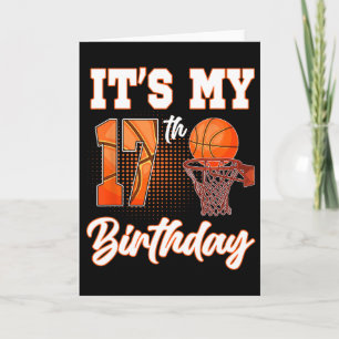 Het is mijn 17e verjaardag Skelet Thema Feest 17 J Kaart