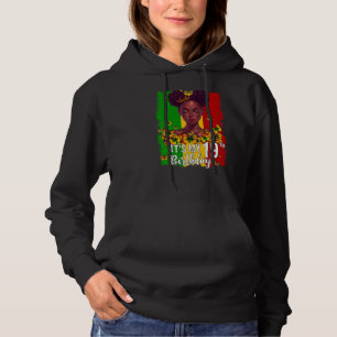 Het is mijn 19e verjaardag 19 jaar oude zwarte Mel Hoodie