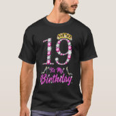 Het is mijn 19e verjaardag koningin Tiara 19 jaar  T-shirt (Voorkant)