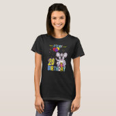 Het is mijn 20e verjaardag koala dier t-shirt (Voorkant volledig)