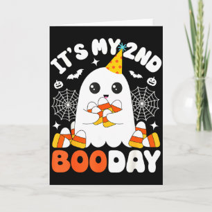 Het is mijn 2e Boo-dag, Grappige Halloween Geest 2 Kaart