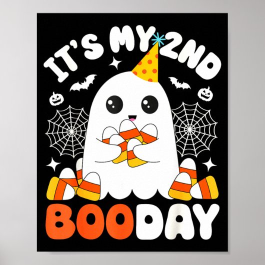Het is mijn 2e Boo-dag, Grappige Halloween Geest 2 Poster (Voorkant)
