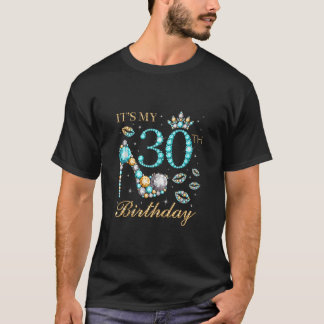 Het is mijn 30ste verjaardag 30 jaar oud 30ste ver t-shirt