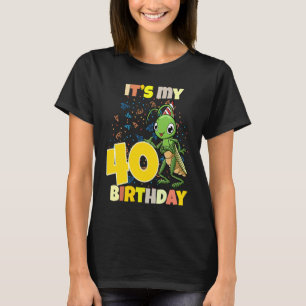 Het is mijn 40 jarige sprinkhaan t-shirt