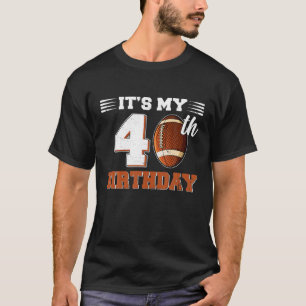 Het is mijn 40e Football Lover 40. T-shirt