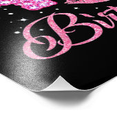 Het is mijn 40e verjaardag koningin foto afdruk (Hoek)