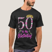 Het is mijn 50e verjaardag koningin Tiara die 50 j T-shirt (Voorkant)