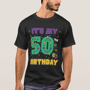 Het is mijn 50e verjaardag Mardi Gras 50 jaar oud  T-shirt