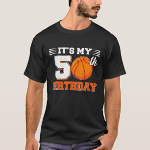 Het is mijn 50ste Basketball Lover 50. T-shirt