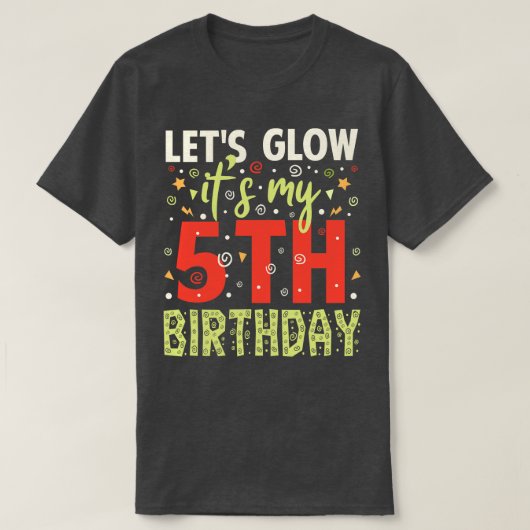 Het is mijn 5e verjaardagscadeau t-shirt (Design voorkant)