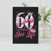 Het is mijn 60e verjaardag koningin 60 jaar oud kaart (Staand voorkant)