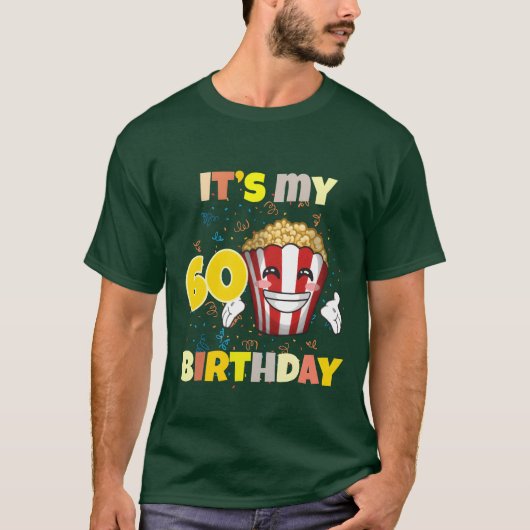 Het is mijn 60e verjaardagsjongen t-shirt (Voorkant)