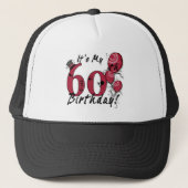 Het is mijn 60ste verjaardag grunge pet (Voorkant)