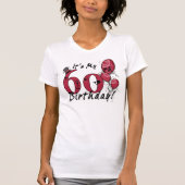 Het is mijn 60ste verjaardagsfeest t-shirt (Voorkant)