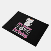 Het is mijn 6e verjaardag! Cadeaubundel Kittens Ka Deurmat (Schuin)