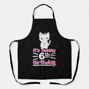 Het is mijn 6e verjaardag! Cadeaubundel Kittens Ka Schort