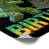 Het is mijn 6e verjaardag Gamer Pixel Nummer Verja Poster (Hoek)