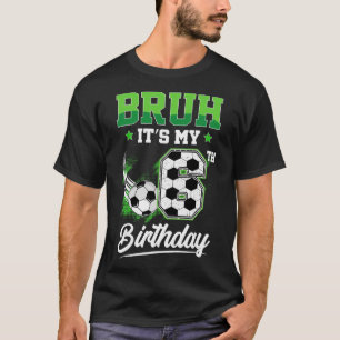 Het is mijn 6e verjaardag Jongen Sport Fan 6 Jaar T-shirt