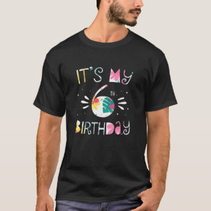 Het is mijn 6e verjaardag Tropische Floral 6 jaar T-shirt