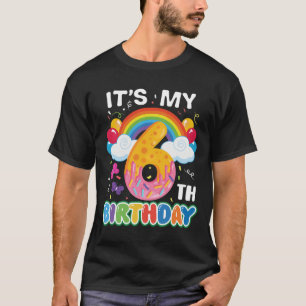 Het is mijn 6e verjaardag Zoete Snoep 6 Jaar Oude T-shirt