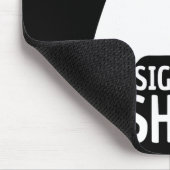 Het is mijn 6e verjaardagsbord Mijn Shirt 6-jarige Muismat (Hoek)